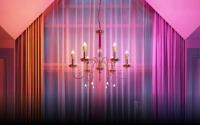 Лампа розумна Govee H600C, E14, 5W, 450Lm, 2700K-6400K, RGBWW, WI-FI/Bluetooth, білий