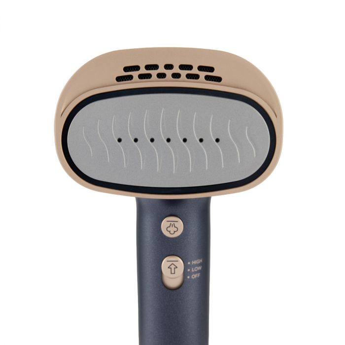 Відпарювач Russell Hobbs Genie VacuSteam, 1800Вт, 200мл, паровий удар -20гр, верт. відпарювання, керам. підошва, синій