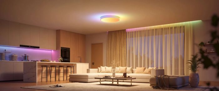 Потолочний світильник Govee 38cm Smart Ceiling Light Pro, RGBICWW, WI-FI/Bluetooth, білий