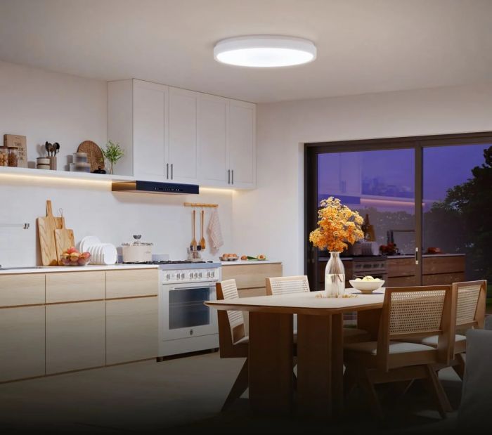 Потолочний світильник Govee 38cm Smart Ceiling Light Pro, RGBICWW, WI-FI/Bluetooth, білий