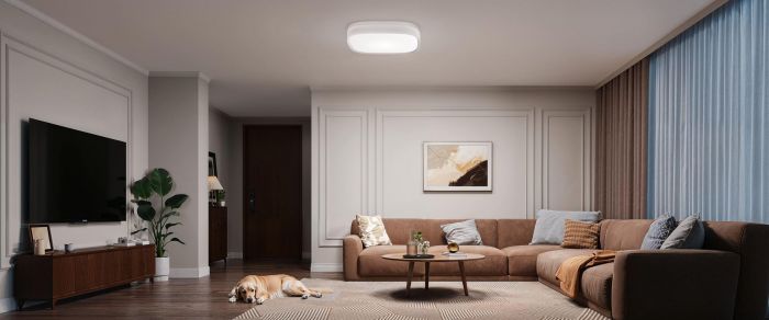 Потолочний світильник Govee H60A4 30cm Smart Square Ceiling Light, RGBWW + RGBIC, WI-FI/Bluetooth, білий