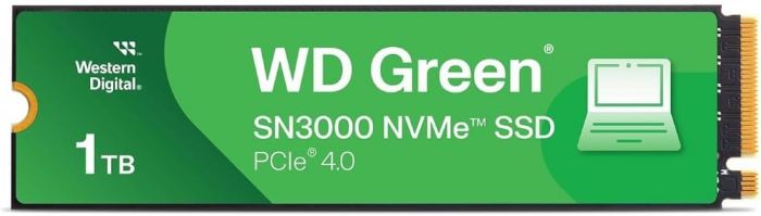 Накопичувач SSD WD M.2 1TB PCIe 4.0  Green SN3000