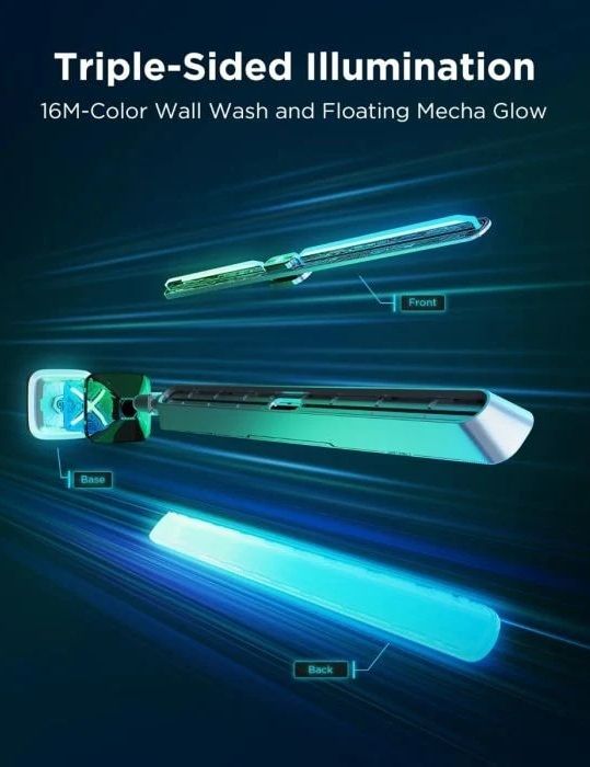 Набір адаптивного підсвічування Govee H6048 Govee Gaming Light Bars Pro, RGBIC, WI-FI/Bluetooth, чорний