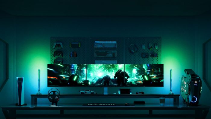 Набір адаптивного підсвічування Govee H6048 Govee Gaming Light Bars Pro, RGBIC, WI-FI/Bluetooth, чорний