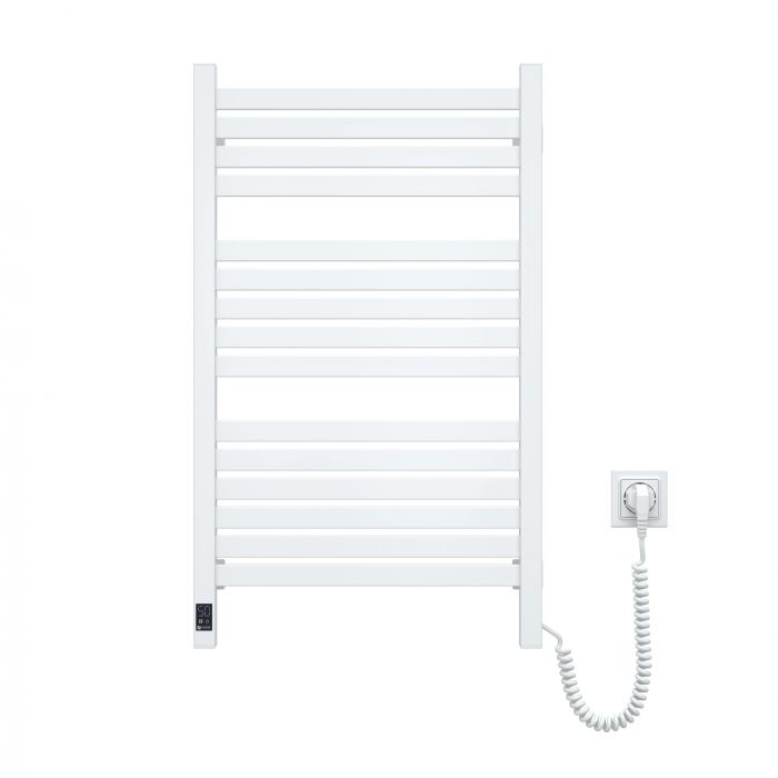 Рушникосушка Navin електрична Авангард Х, 800х480х71мм, Wi-Fi, сталь, білий, праве підключення