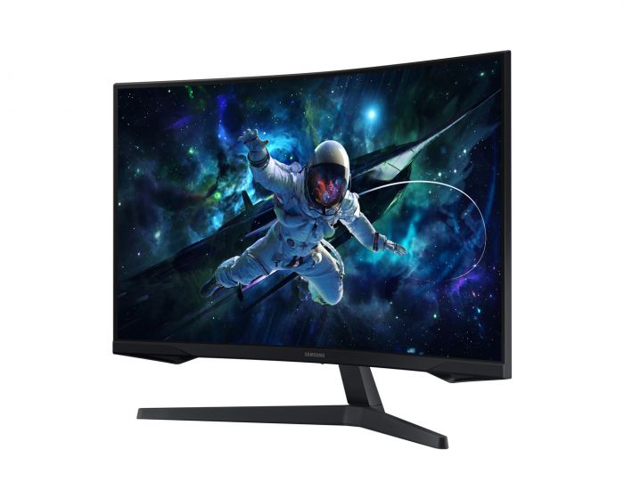 Монітор Samsung 31.5" Odyssey G55C 2xHDMI, DP, VA, 2560x1440, 165Hz, 1ms, CURVED