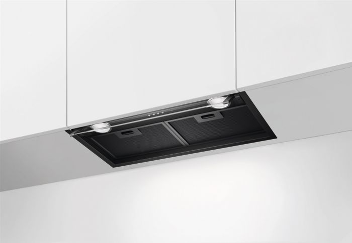 Витяжка Electrolux вбудована, 60см, 600м.куб/год., чорний