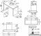 Витяжка Electrolux вбудована, 60см, 600м.куб/год., чорний