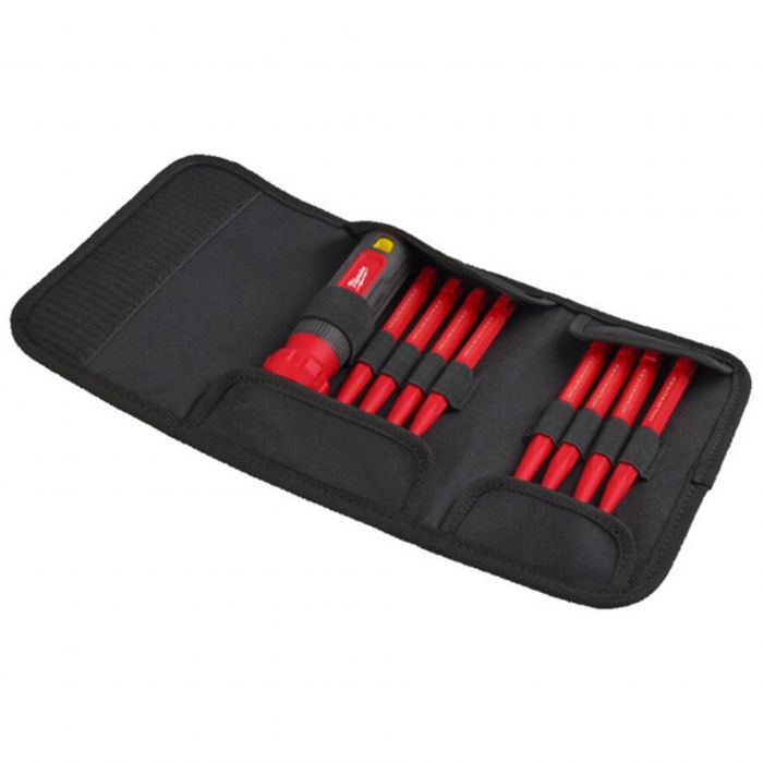 Викрутка прецизійна Milwaukee чохол набір 10шт