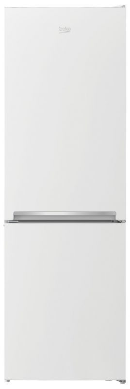 Холодильник Beko з нижн. мороз., 186x60x67, xолод.відд.-215л, мороз.відд.-109л, 2дв., E, NF, білий