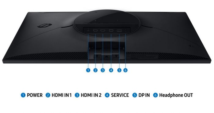 Монітор Samsung 27" Odyssey G5 27FG532E 2*HDMI, DP, IPS, 2560x1440, 240Hz, 0.3ms