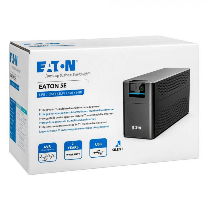 Джерело безперебійного живлення Eaton 5E G2, 900VA/480W, USB, 4xIEC