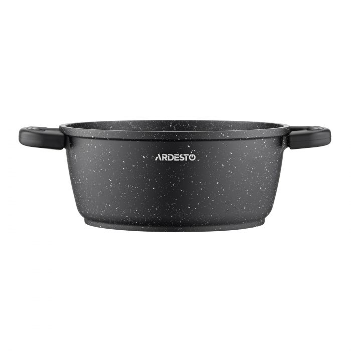 Набір посуду ARDESTO Gemini Anzio, 6 предметів, алюміній, чорний