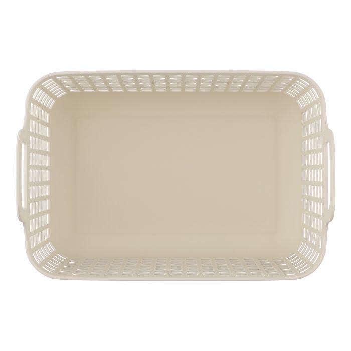 Кошик для зберігання ARDESTO 33x22.5x25.2см, 12.5л, пластик PP, бежевий