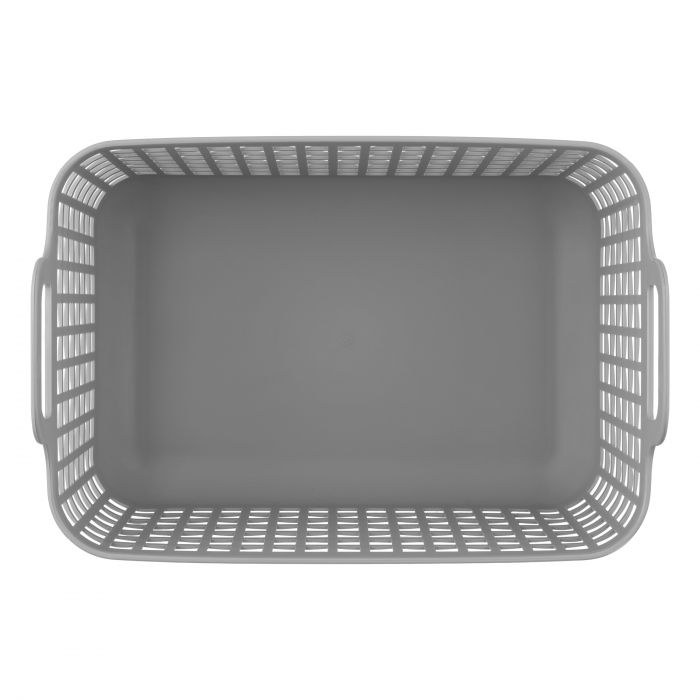 Кошик для зберігання ARDESTO 33x22.5x25.2см, 12.5л, пластик PP, cірий