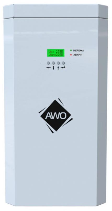 Стабілізатор напруги Awattom - 4.4кВт, однофазний