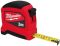 Рулетка Milwaukee Pro Compact, 3мх19мм з фіксатором змотування, АБС-пластик