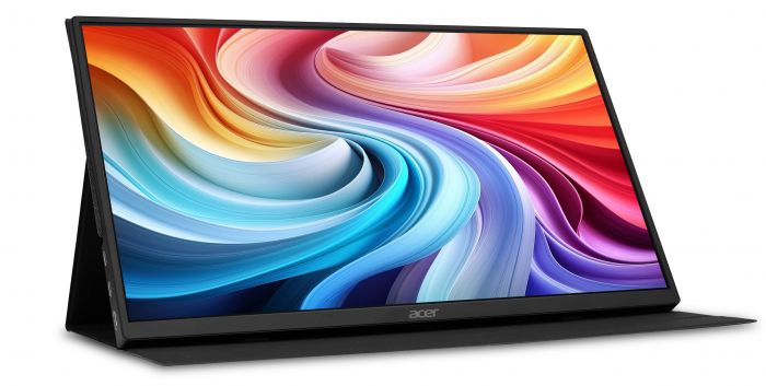 Монітор портативний Acer 15.6W" PM161Q B1bmiuux HDMI, 2xUSB-C, IPS, 4ms