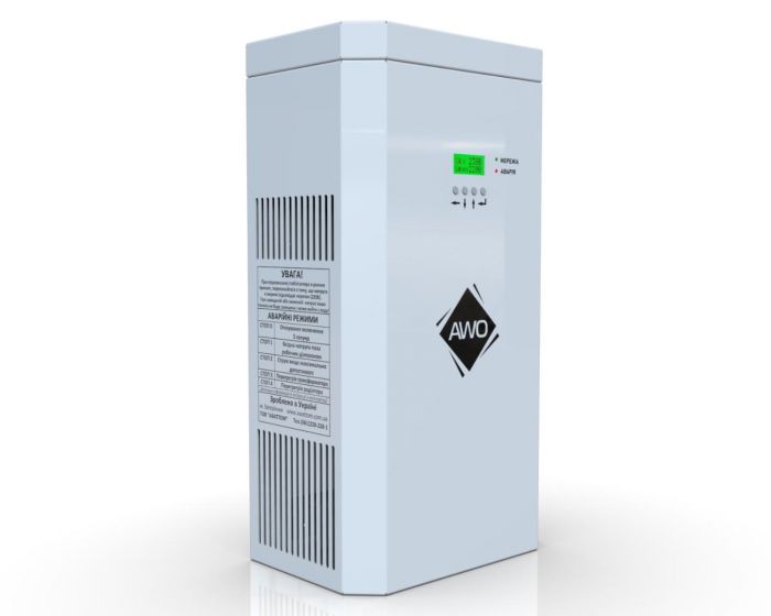 Стабілізатор напруги Awattom New Silver - 3.5кВт, однофазний