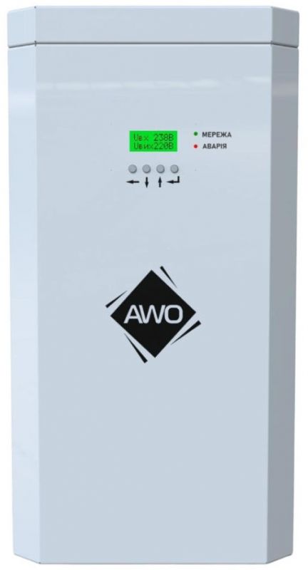 Стабілізатор напруги Awattom New Silver - 4.4кВт, однофазний