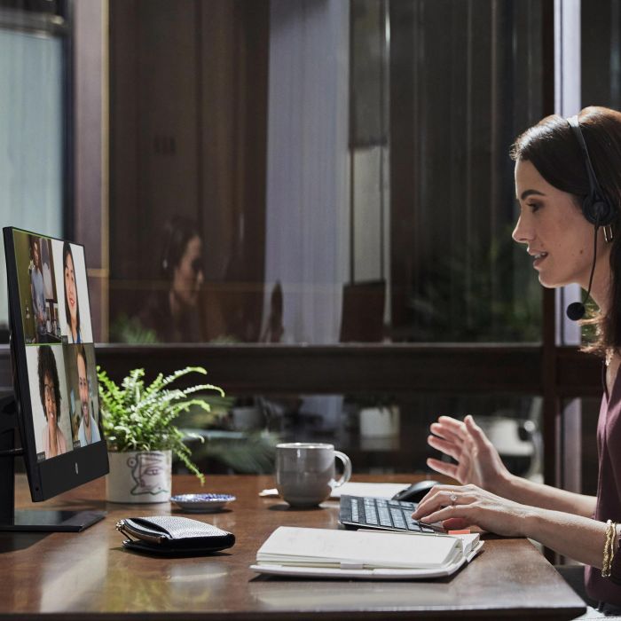 Комп'ютер персональний моноблок HP ProOne 440-G9 23.8" FHD IPS AG, Intel i5-13500T, 16GB, F512GB, UMA, WiFi, кл+м, 3р, Win11P, чорний