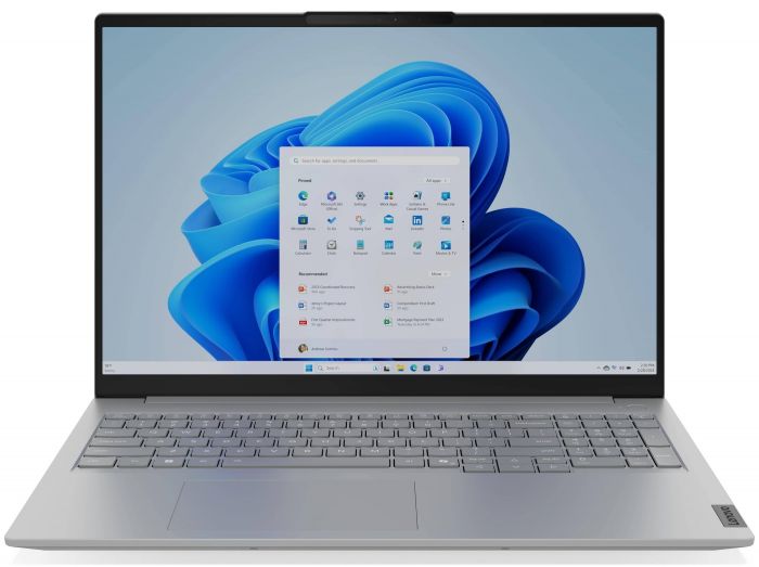 Ноутбук Lenovo ThinkBook 16-G8 16" WUXGA IPS AG, Intel i5-13420H, 32GB, F1TB, UMA, Win11P, сірий