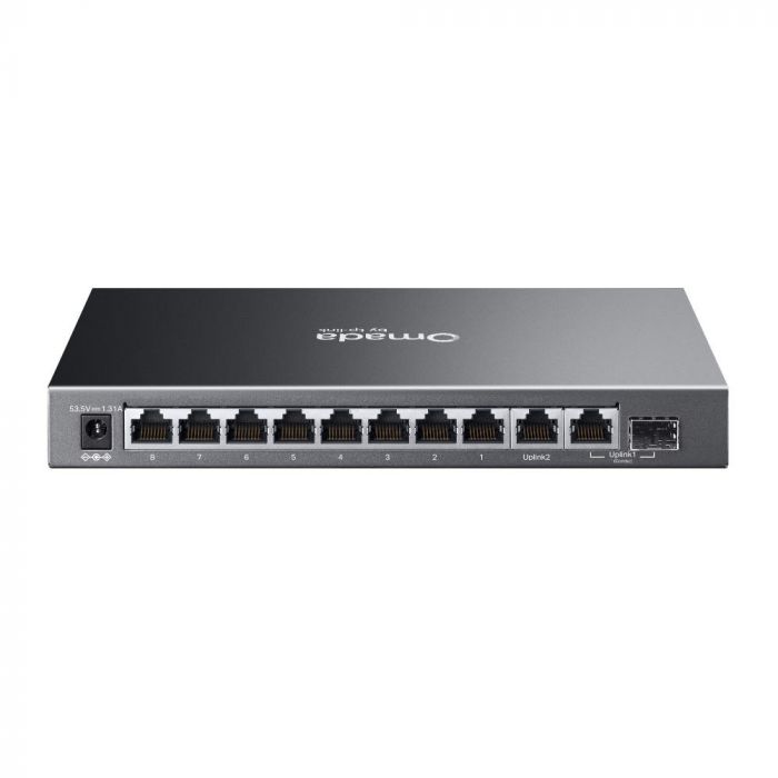 Комутатор TP-LINK ES210GP 9xGE (8xPoE), 1xSFP/RJ45. 63W, WebSmart