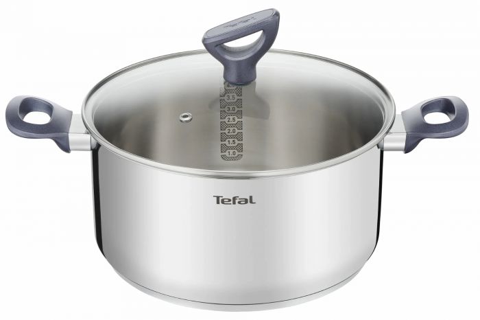 Набір посуду Tefal Daily Cook, 10предметів, нержавіюча сталь, бакеліт, скло