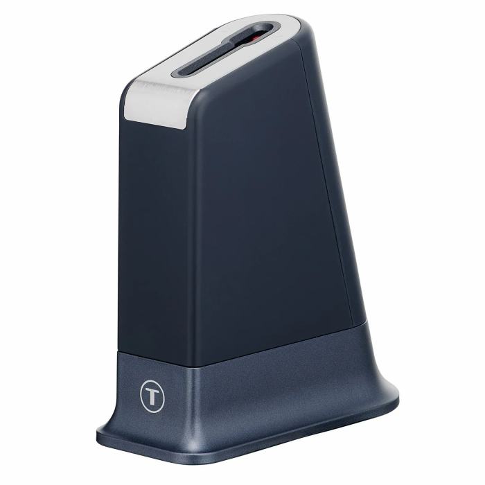 Кухонний ніж шеф-кухаря Tefal EverSharp, 2предмети, 16.5см, нержавіюча сталь, бакеліт, чорний