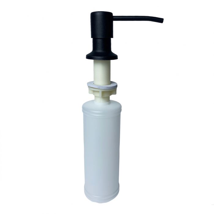 Набір кухонний Adamant Similar, штучний камінь, прямокут., без крила, 885x505x230мм, чаша - 2, врізна, антрацит + змішувач + дозатор + ополіскувач склянок + коландер