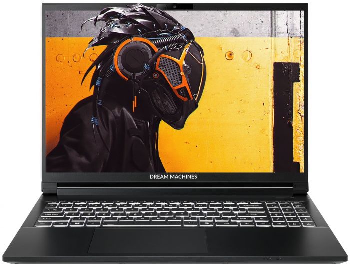 Ноутбук Dream Machines RT5050-15 15.6FHD+ IPS, AMD AI 9 HX 370, 32GB, F2TB, NVD5050-8, DOS, чорний
