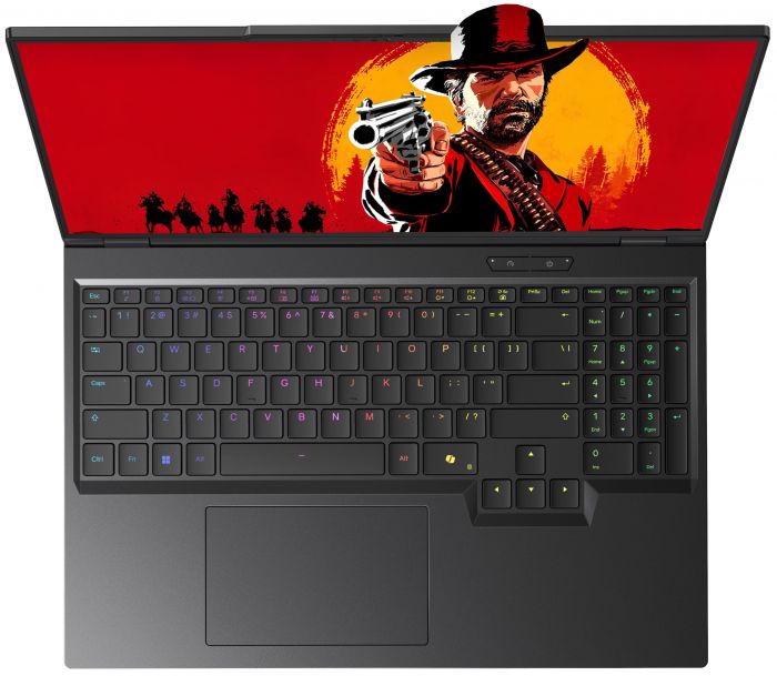 Ноутбук Dream Machines RT5080-16 16WQXGA IPS, AMD R9-9955HX, 32GB, F2TB, NVD5080-16, DOS, чорний