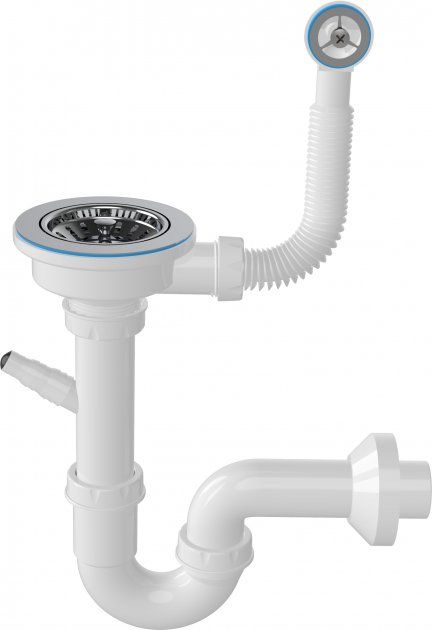 Набір кухонний Adamant Ovum, штучний камінь, овальна, з крилом, 615х495х200мм, чаша - 1, врізна, сірий + змішувач та дозатор