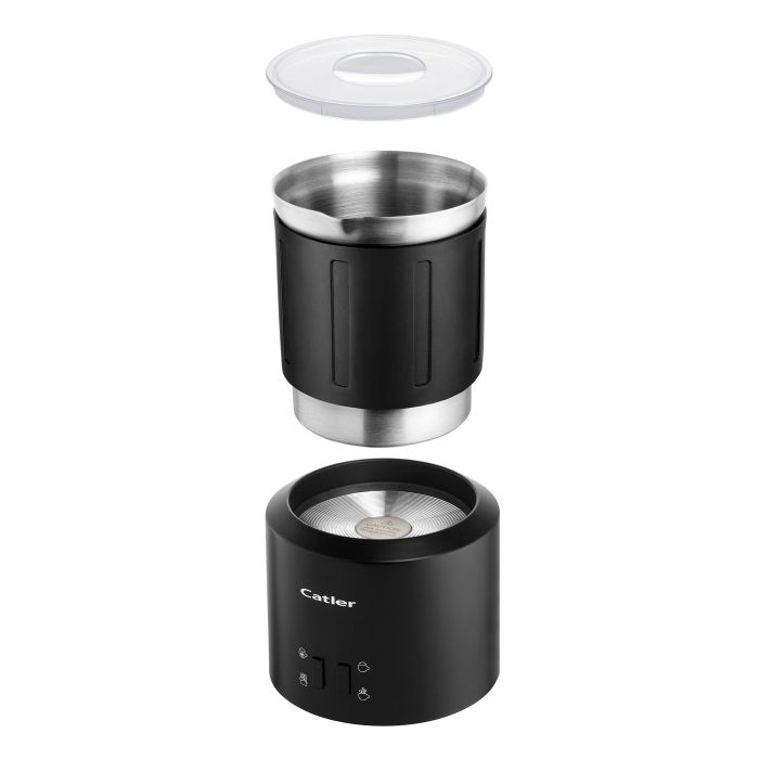 Спінювач-підігрівач Catler 300Вт, ємність резервуару-400мл, чорний