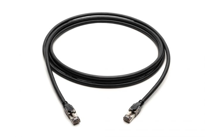 Патч-корд DIGITUS CAT 8.1 S-FTP, 2м, AWG 24/7, LSZH, чорний