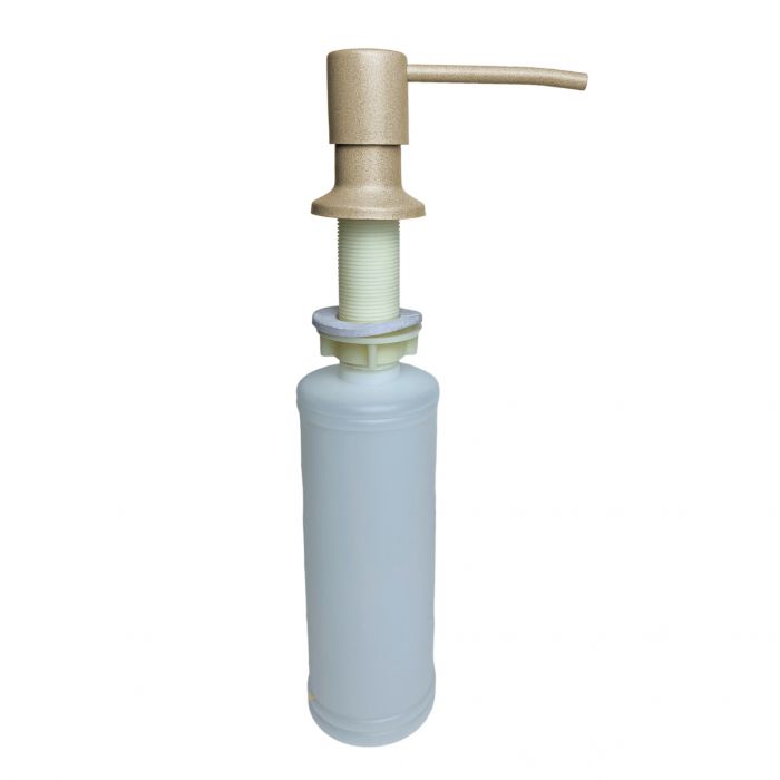 Набір кухонний Adamant Horizon, штучний камінь, прямокут., з крилом, 780х495х230мм, чаша - 1, врізна, Сахара + змішувач та дозатор