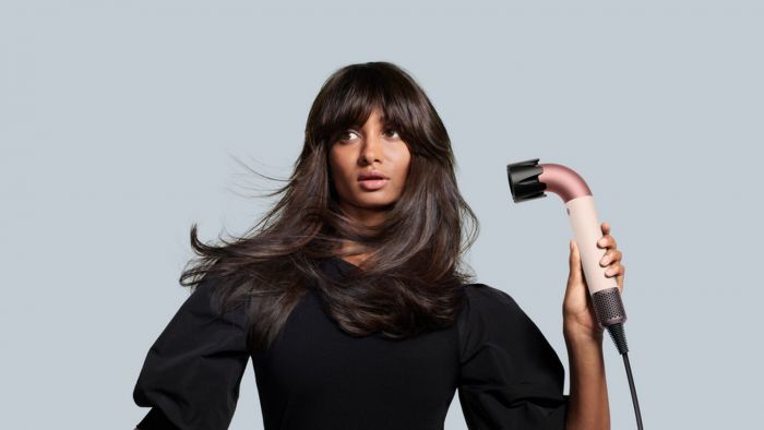 Фен Dyson HD17 Supersonic R Ceramic Pink/Rose Gold, 1700Вт, 4 режими, іонізація, хол. обдув, 5 насадок, рожевий