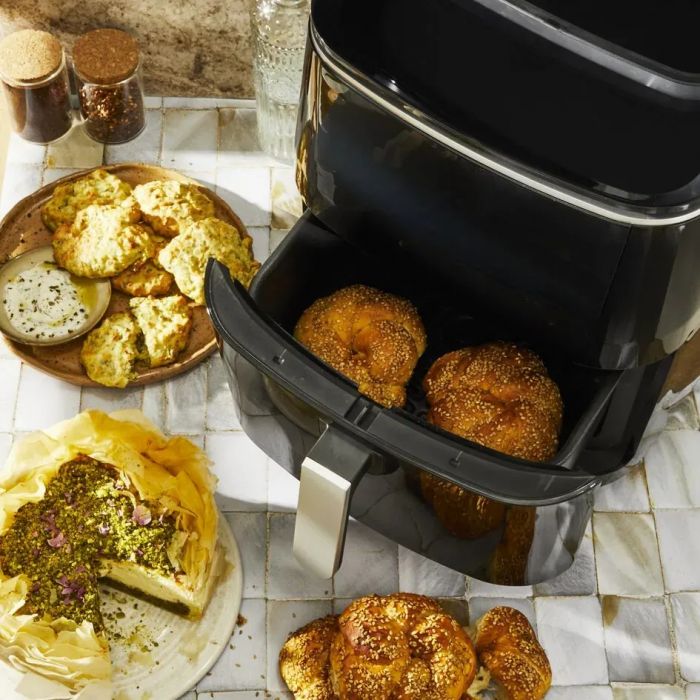 Мультипіч Moulinex Easy Fry Grill&Steam, 1430Вт, чаша-6.2л, сенсорне керув., 8 програм, пластик, чорний