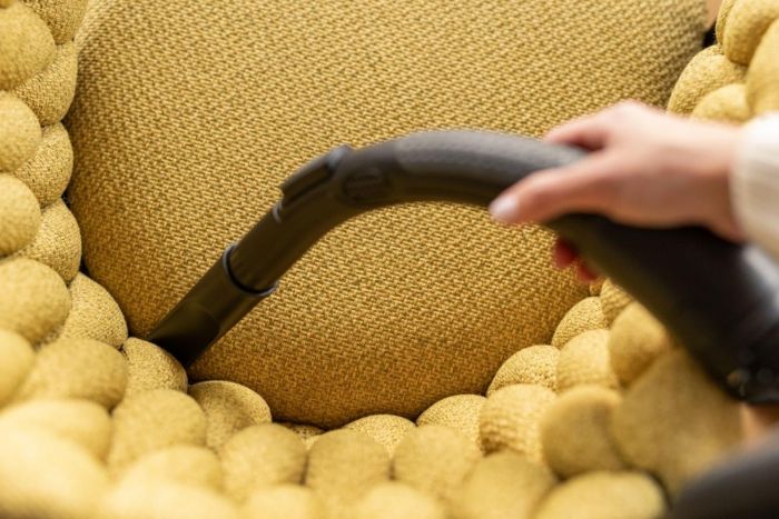 Пилосос Gorenje мішковий, 750Вт, конт пил -3л, HEPA, телескоп трубка, синій