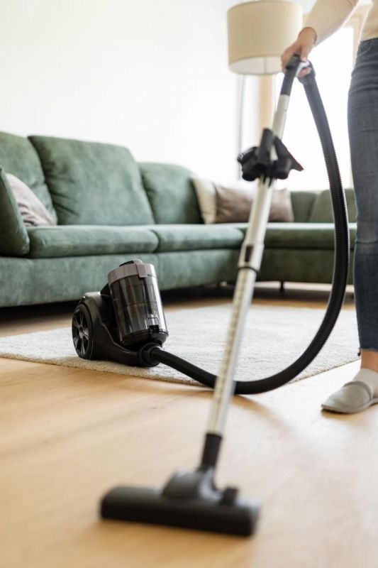 Пилосос Gorenje контейнерний, 850Вт, конт пил -3.3л, HEPA, телескоп трубка, чорний