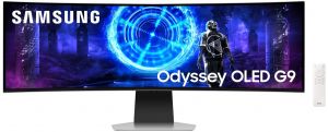 Монітор Samsung 48.7"Odyssey OLED G9 G952 HDMI, DP, USB, MM, OLED, 5120x1440, 32:9, 240Hz, 0.3ms, CURVED