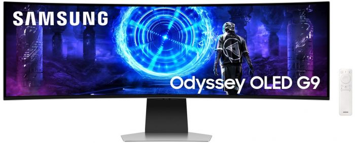Монітор Samsung 48.7"Odyssey OLED G9 G952 HDMI, DP, USB, MM, OLED, 5120x1440, 32:9, 240Hz, 0.3ms, CURVED
