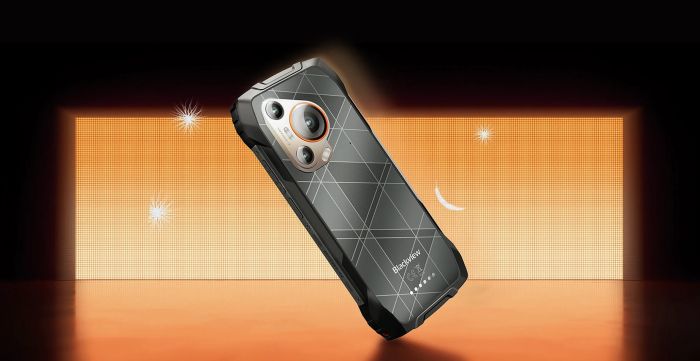 Смартфон Blackview BL7000 5G, 6.78" 8/256ГБ, 2SIM, 7500мА•год, чорний UA (з нічним баченням)