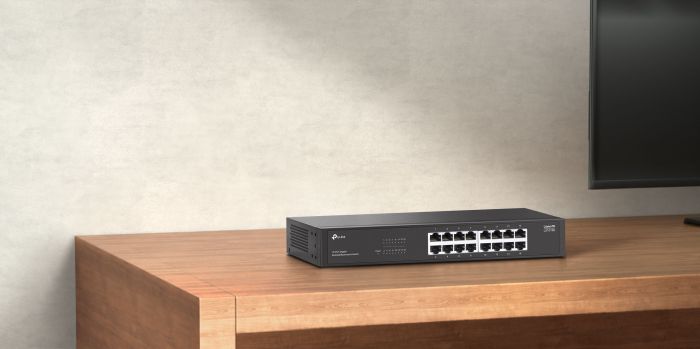 Комутатор TP-LINK LS1016G 16xGE, Некерований