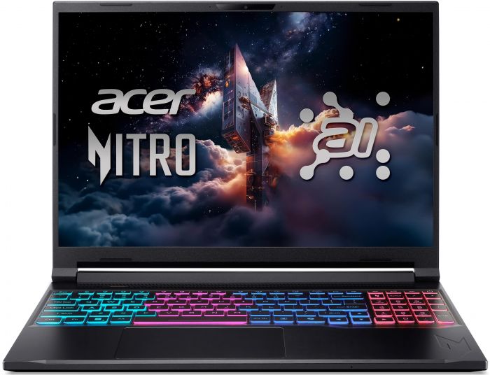 Ноутбук Acer Nitro V 16S ANV16S-61 16" WQXGA IPS, AMD R9-365, 32GB, F1TB, NVD5070-8, Win11P, чорний