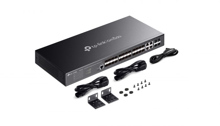 Комутатор TP-LINK SG3428XF 24xSFP, 4xSFP+, Керований L2