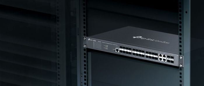 Комутатор TP-LINK SG3428XF 24xSFP, 4xSFP+, Керований L2