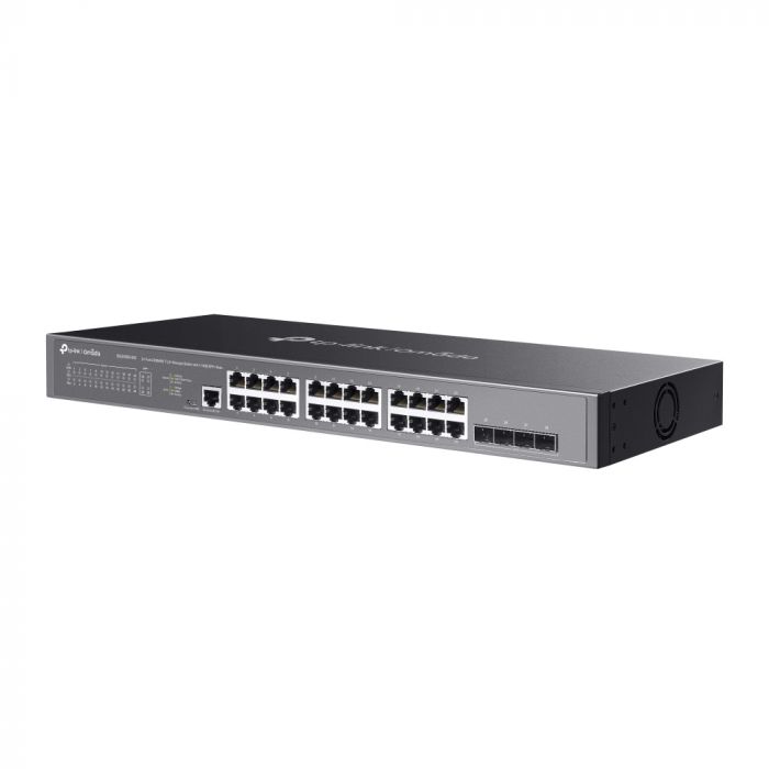 Комутатор TP-LINK SG3428X-M2 24x2.5GE, 4xSFP+, Керований L2