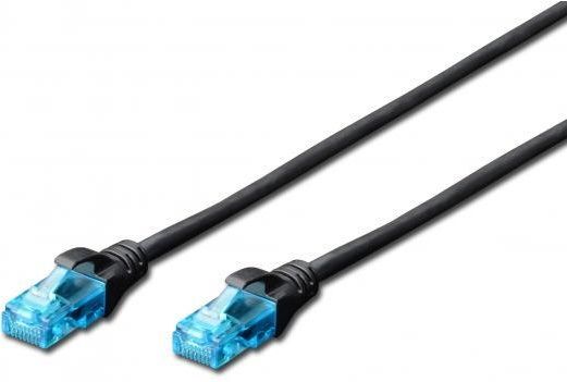 Патч-корд 2E CAT 5e, UTP, 3м, 26AWG, RJ45, 7/0.16, Cu, LSZH, чорний