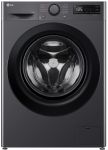 Прально-сушильна машина LG фронтальна, 9(5)кг, 1200, A, пара, 48см, дисплей, пара, інвертор, чорний